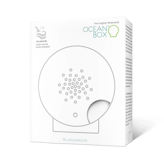 Relaxound - Oceanbox Motion Detector - soothing ocean sounds - white