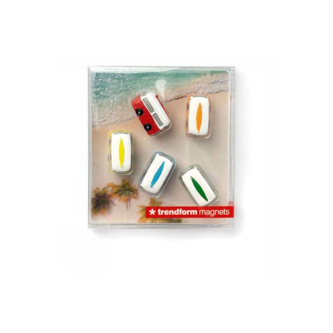 Trendform - Aimants Camping Car - ensemble de 5