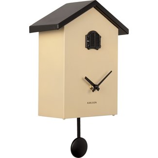 Karlsson Cuckoo Clock New Traditional - sandy brown