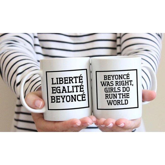 Urban Merch - Tasse Liberté, Egalité, Beyoncé