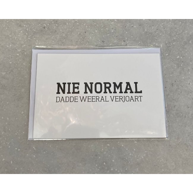 Birthday Cards Ghent Dialect - set of 3