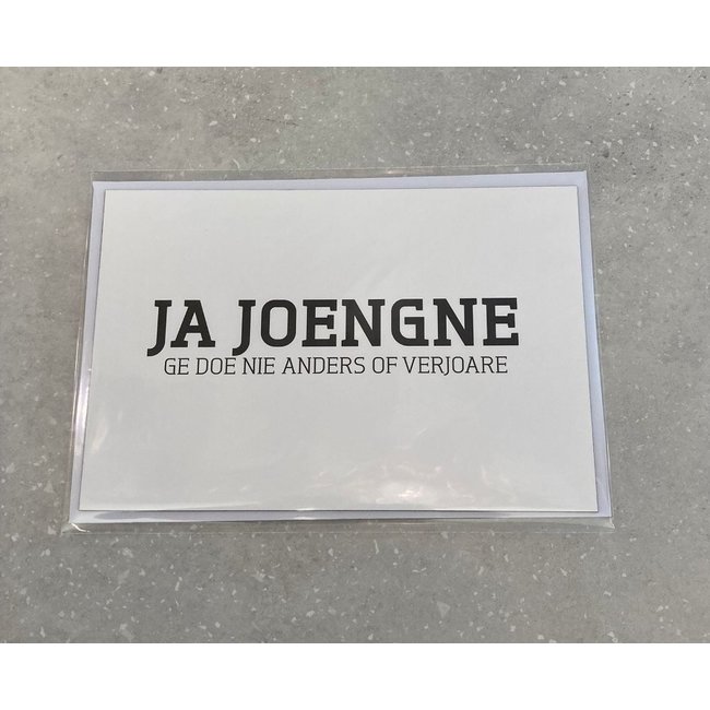 Verjaardagskaarten Gents Dialect - set van 3