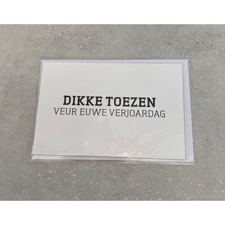 Urban Merch Birthday Cards Ghent Dialect -  set of 3