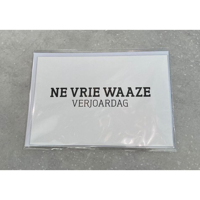 Birthday Cards Ghent Dialect - set of 3