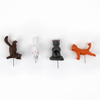 Gift Republic Plant Pot Yoga Cat Markers