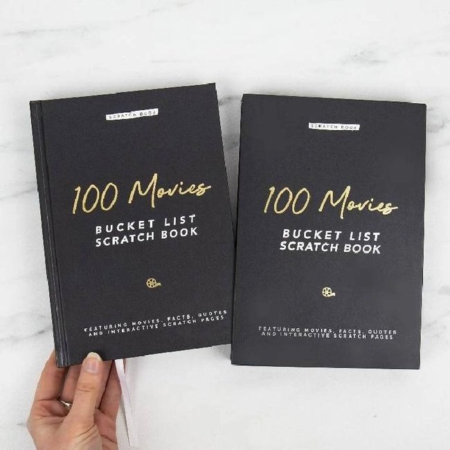 Gift Republic - Scratch Boek - Krasboek - Film Editie
