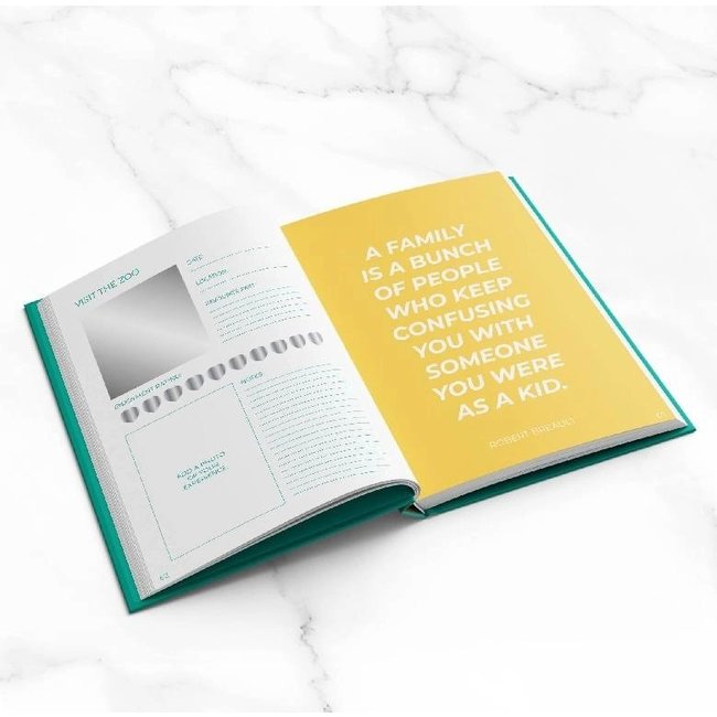 Gift Republic - Rubbelbuch - Familie Ausgabe