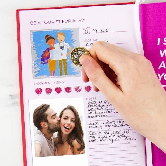 Gift Republic - Scratch Boek - Krasboek Dates Bucket List Editie