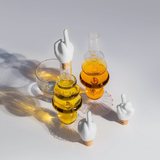 Luckies - Wine Bottle Stopper F*ck off