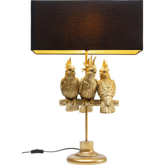 Kare Design Lampe de Table 3 Perroquets