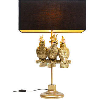 Kare Design Table Lamp 3 Parrots