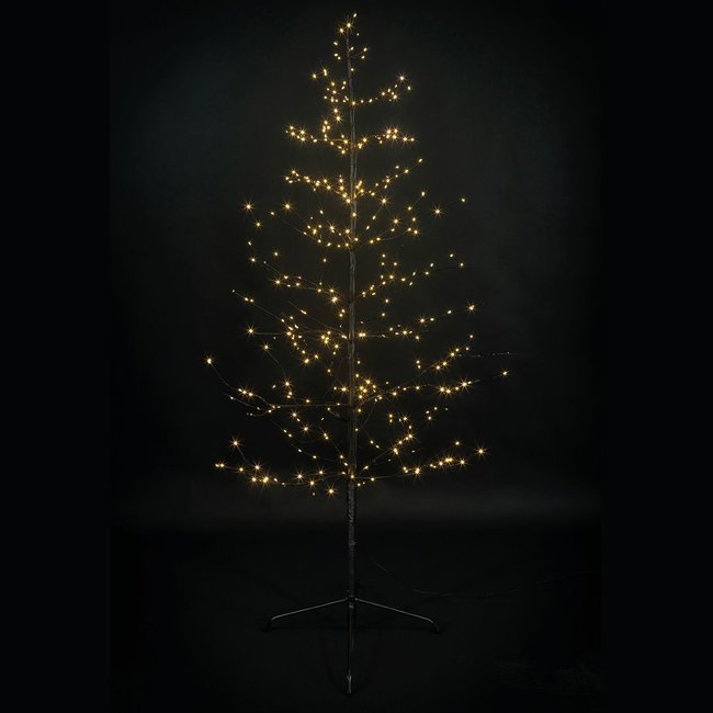 Sapin de Noël illuminé à LED large H 180 cm Axeswar Design