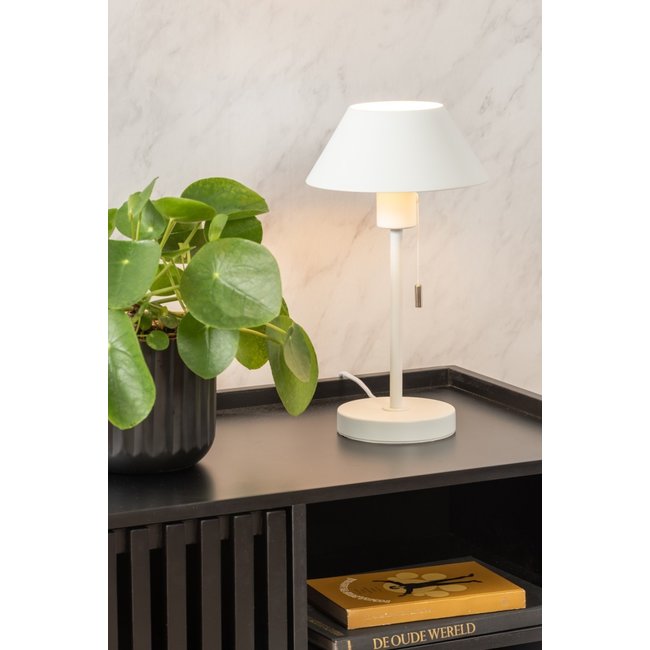 Leitmotiv - Desk Lamp Office Retro - matt white
