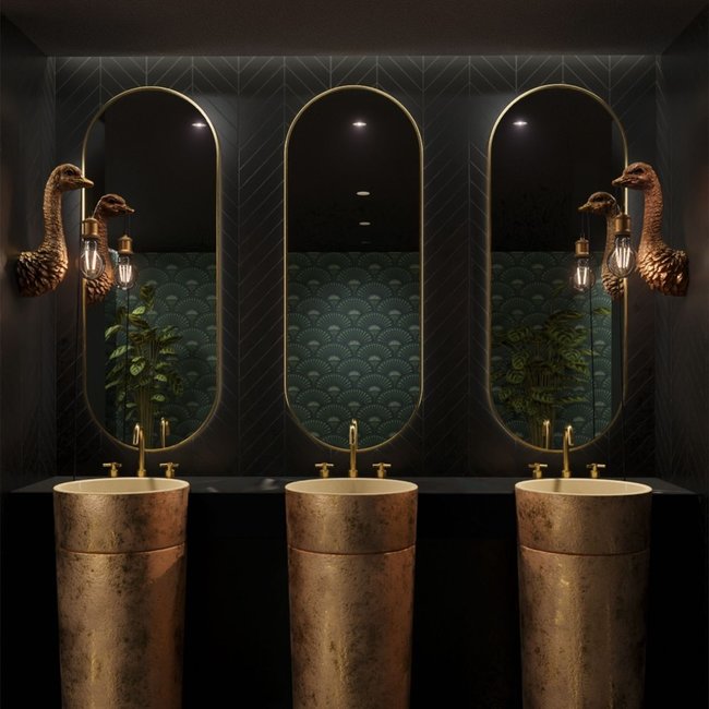 Werner Voß - Wall Lamp - Animal Lamp Baby Ostrich Franz Josef - H 35 cm