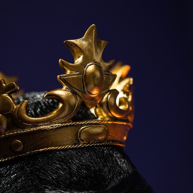 Werner Voß - Design - Wandleuchte - Tierlampe Gorilla Affe Kong - schwarz