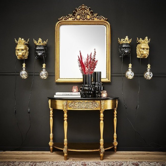 Werner Voß - Lampe Murale - Lampe Animale Singe Gorille Kong - noir