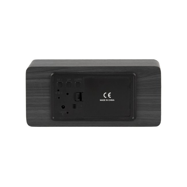 Karlsson - Réveil Copper Mirror - rectangulaire - noir