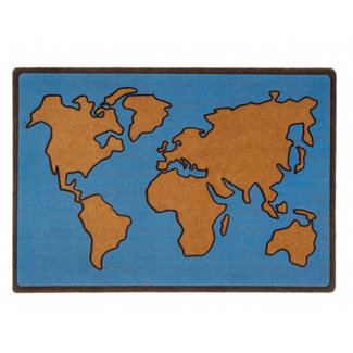 Balvi Fußmatte Weltkarte