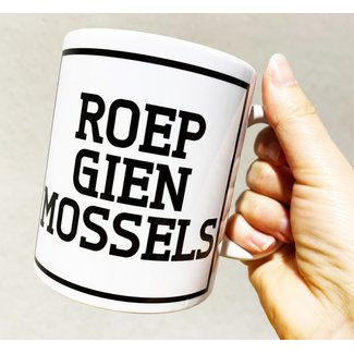 Urban Merch Mug Roep Gien Mossels