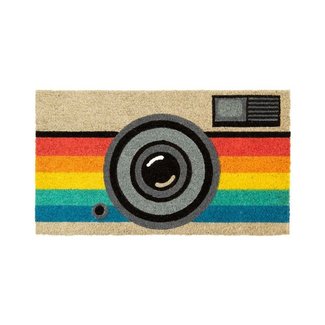 Fisura Doormat Retro Camera