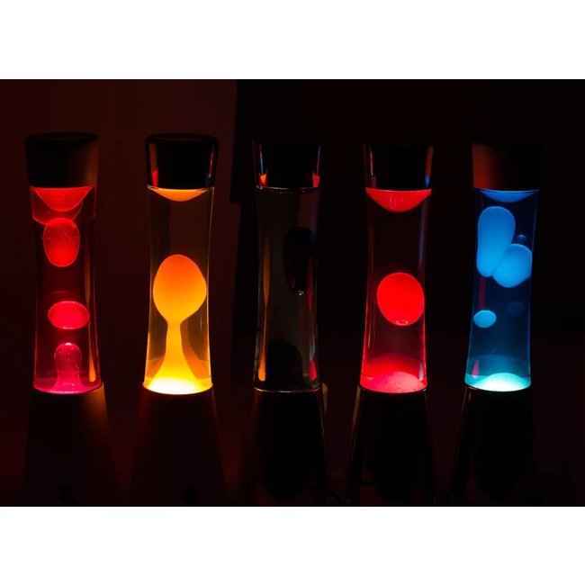 Fisura - Lava Lamp (chroom/oranje)