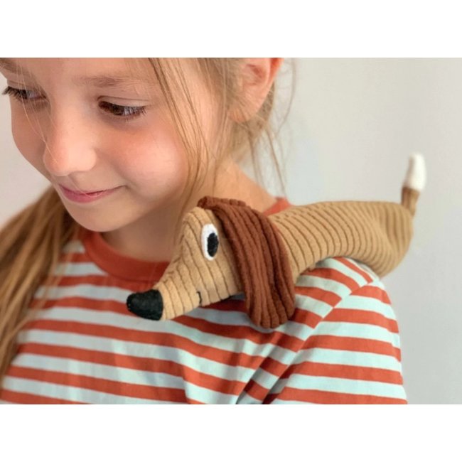 Bitten - Warmtekussen - Warmteknuffel Teckel - Mini