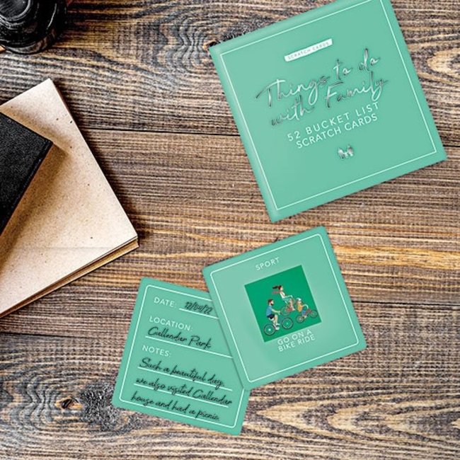 Gift Republic - Cartes à Gratter Things To Do With Family