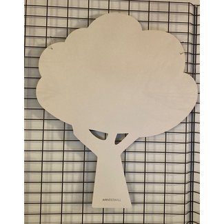 FAB5 Wonderwall Magnet Board Tree - light grey