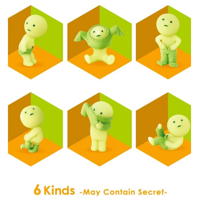 Smiski Glow in The Dark - Dressing Serie