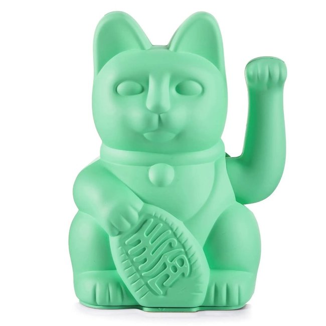 Donkey - Lucky Cat Maneki-Neko - mint green