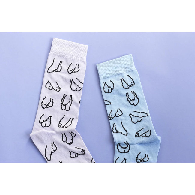 Eat Mielies - Socks Mismatched Willies - each sock a different colour