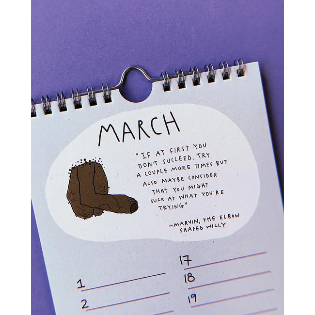 Eat Mielies - Verjaardagskalender Willies - Piemels - Lullen