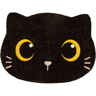 i-total Doormat Black Cat