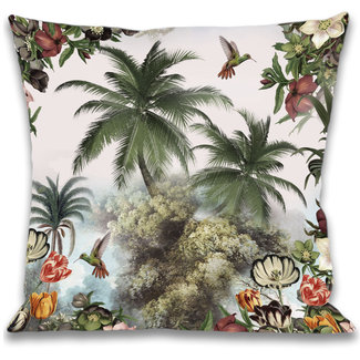 La Ligne 29 Housse de Coussin Colibris