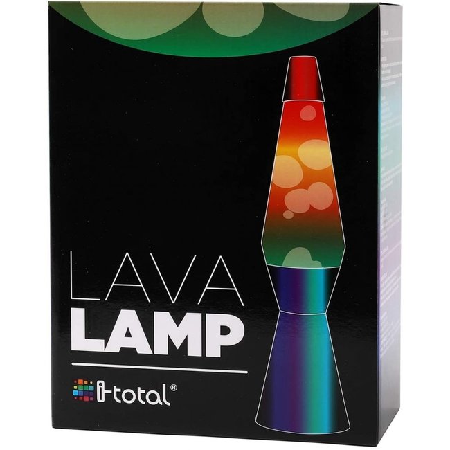 i-total - Lava Lamp Rocket - rainbow