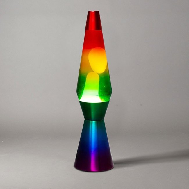 i-total - Lava Lamp Rocket - rainbow