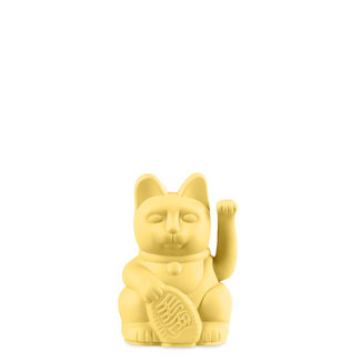 Donkey Waving Lucky Cat Mini - yellow