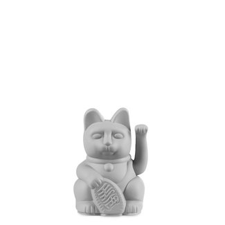 Donkey Waving Lucky Cat Mini - grey