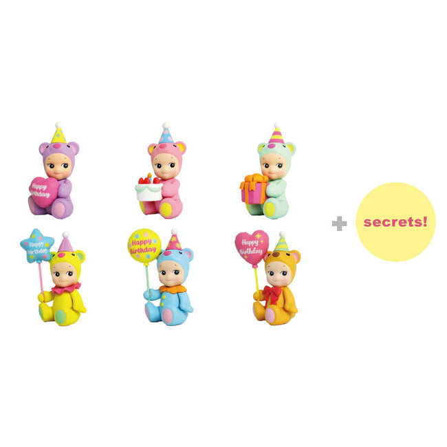 Sonny Angel Birthday Gift Bear