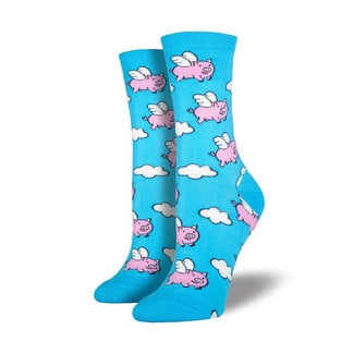 SockSmith Socks (W) When Pigs Fly