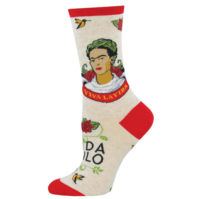 SockSmith - Socks Viva La Frida - white - size 36-41 (women)