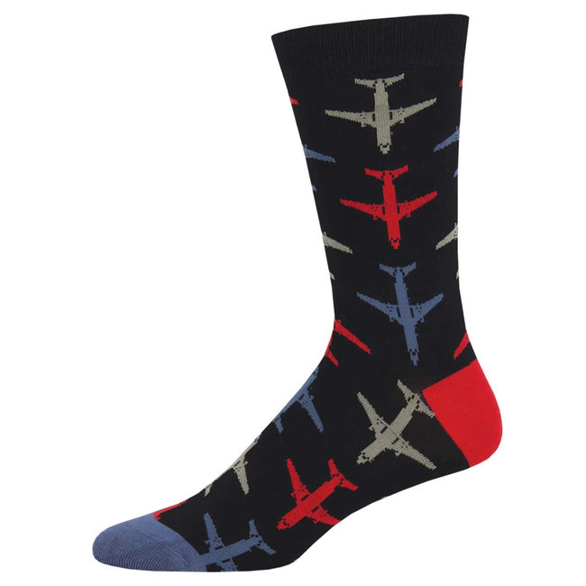 SockSmith - Chaussettes Airplanes - avions - taille 40-46 (hommes)