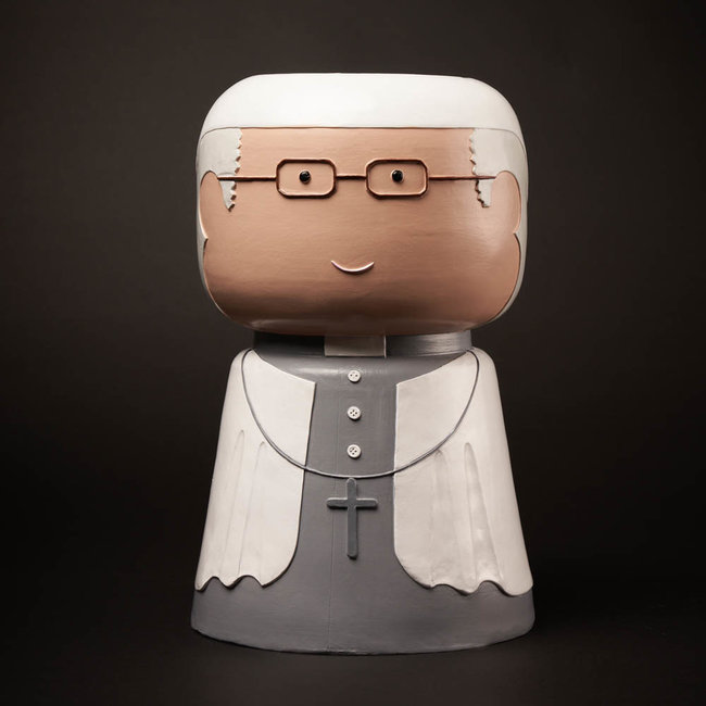 Blogo Design – Vase ICONS - Pope - der Papst