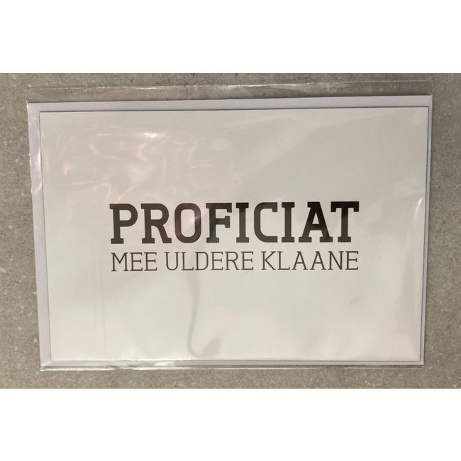 Geburt Grußkarten Genter Dialekt - 3er-Set