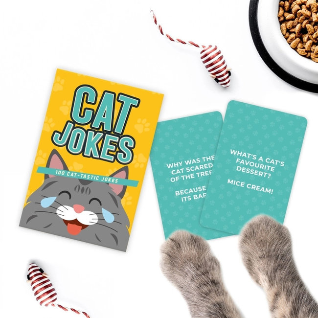 Gift Republic - Card Set Cat Jokes