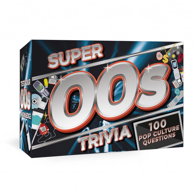 Gift Republic - Party Game Quiz Super 00's - 100 Questions Trivia Pop Culture