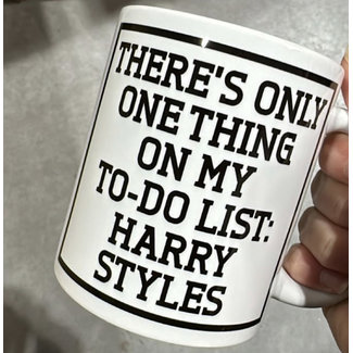 Urban Merch Becher There's Only One Thing On My To-Do List: Harry Styles