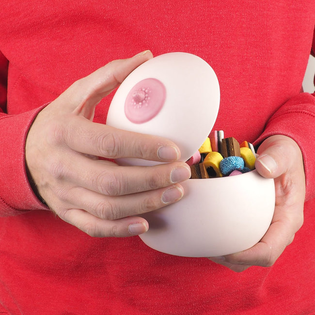 Bitten - Boob Jar with Lid