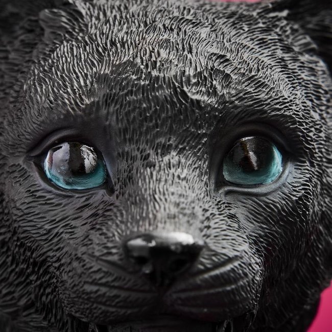 Werner Voß - Tischlampe - Tierlampe Katze Chouchou - schwarz