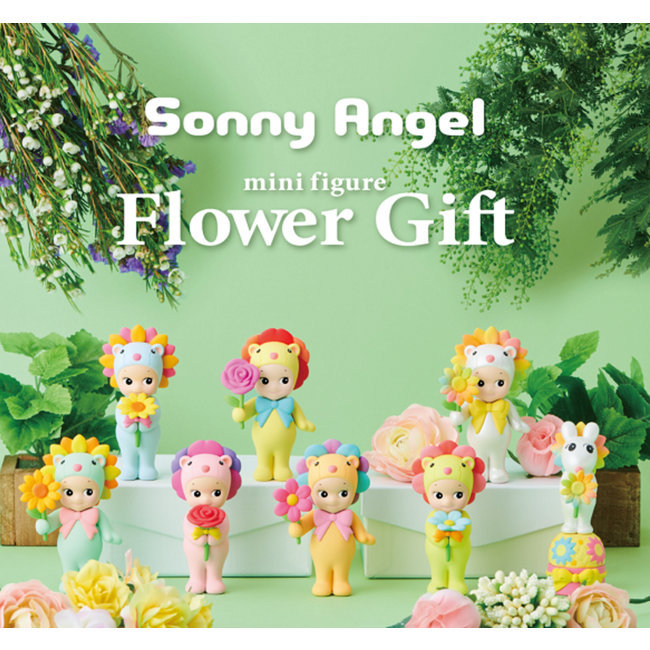 Sonny Angel Série Flower Gift - Cadeau Floral - limited edition